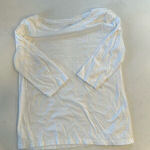 xl loft white top